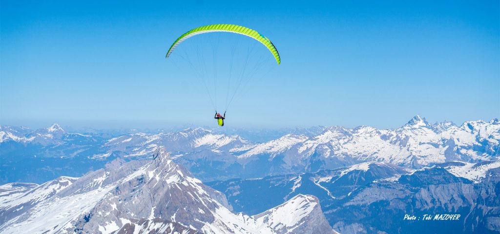 A travers Ciel stage cross parapente pointe percèe